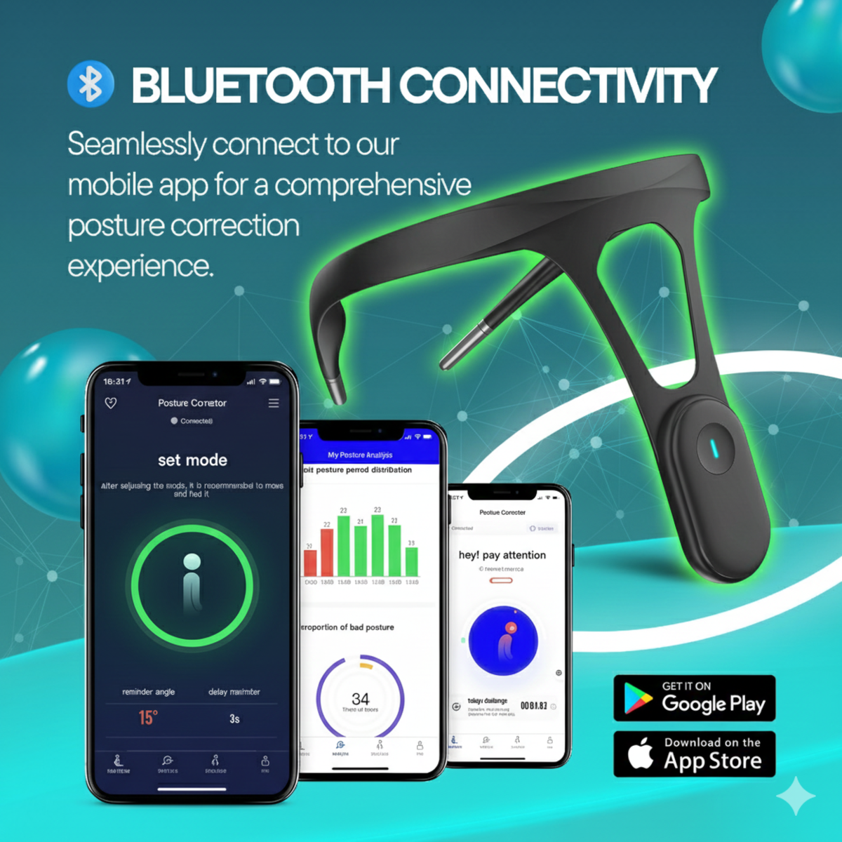 Intelligent  Smart Posture Luxe