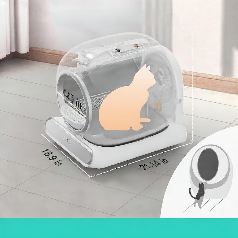Smart cat litter box