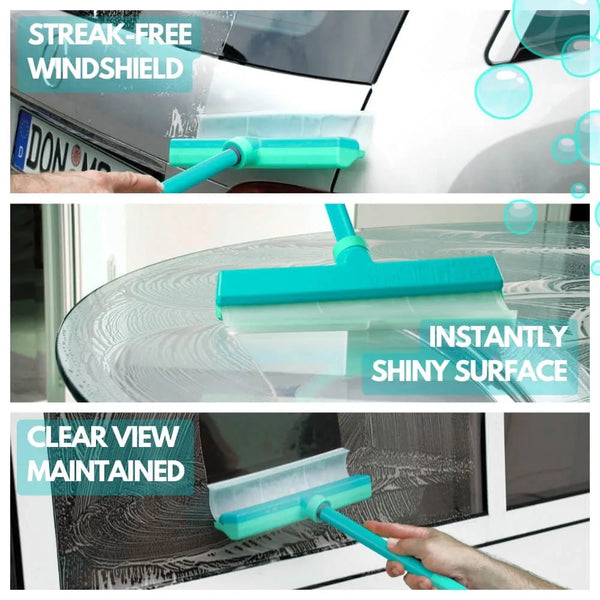 Aqua Strike – Recyclable Silicone Window Squeegee Kit | Streak-Free Cleaning