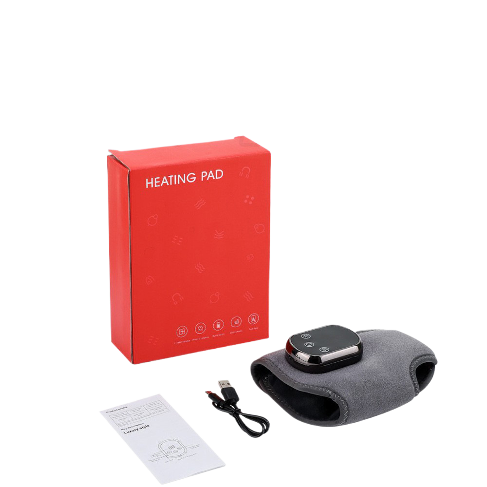 Rechargeable Heating Ankle Massager with Vibration